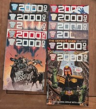 2000AD Progs 1963-1973 - 11 Issue Run, Judge Dredd, VG