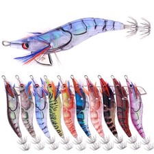 10PCS Shrimp Jigs Octopus