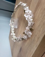Crystal & Flower Circlet