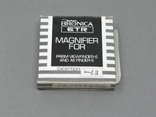 Zenza Bronica ETR Magnifier Diopter -4.5 for Prism Viewfinder E, AE Finder E