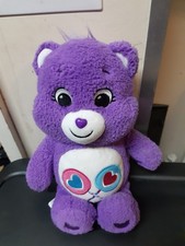 Care Bears 'Share Bear' Medium Plush Toy 14" Purple