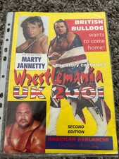 British Wrestling Programme WWF UK