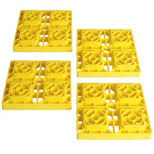 4x Base Plates Backing Plates