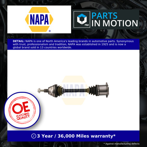 Drive shaft fits passat - shaft,