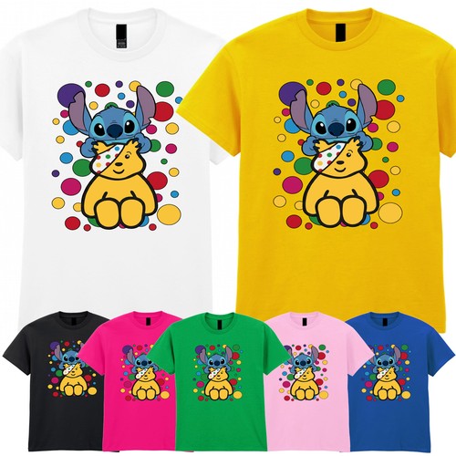 New pudsey bear shirt lilo - pudsey, &