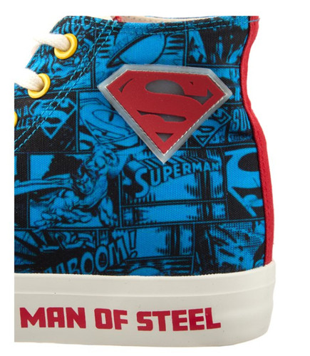 Superman men high top - high, shoe