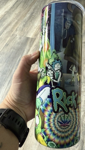 Rick and morty multicoloured - rick,