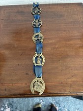 Collection Of 5 Miniature Horse Brasses