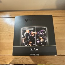 Nespresso View Cube Clear Coffee Capsule Pod Holder Very Good Condition W/ Box