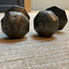 From The Anvil 90383 Pewter Octagonal Centre Door Knob - Internal