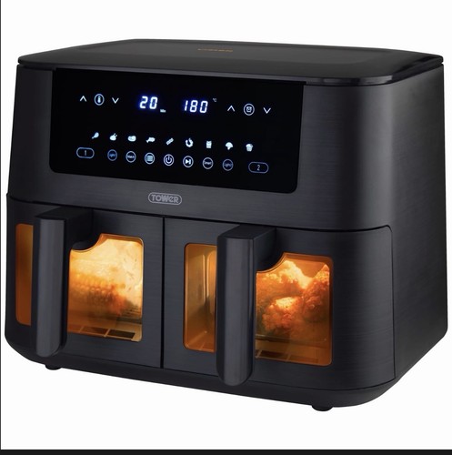 Tower vizion dual air fryer - vizion,