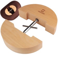 Hat Stretcher for Fitted Hats Durable European Beech with Heavy-Duty Buckle -