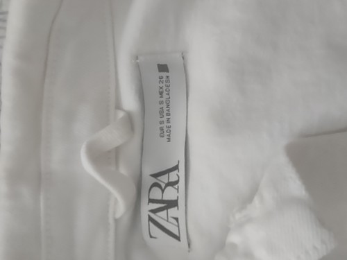 Zara white distressed denim - zara,