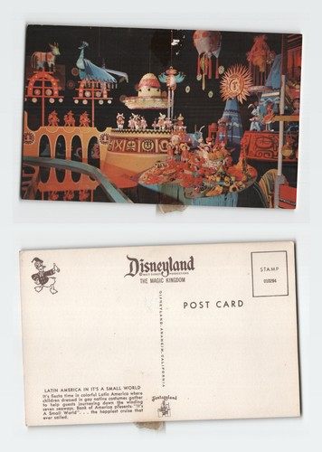 Vintage postcard disneyland - postcard,
