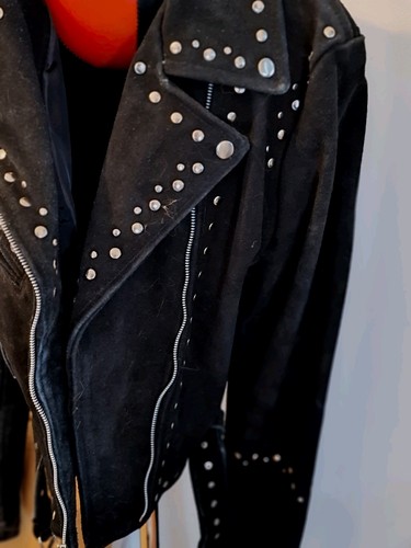 Women western suede - suede, leather