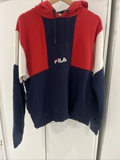 Fila Men's Blue Hoodie