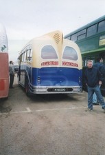 Scarlet Coaches Colour Photograph  (MYA 590) Leyland Comet 1
