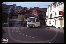 Original Coach Slide - Black & White Motorways DDG257C April 1973