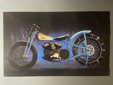 1940 Harley Davidson Hillclimber Motorcycle Picture, Print - RARE!! Awesome