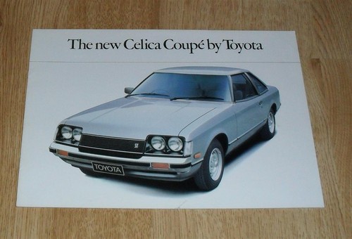 Toyota celica coupe brochure - toyota,