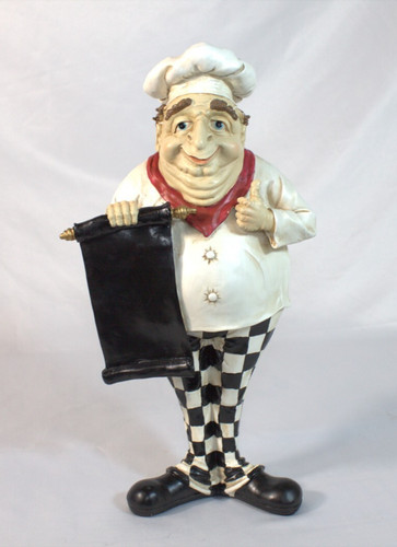 Chef statue figurine kitchen - chef,