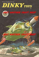 Dinky UFO Interceptor Gerry Anderson 351 A4 Size Poster Leaflet Shop Sign