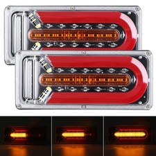2x LED Truck Trailer Tail