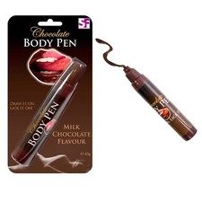Chocolate Body Pen Paint Sexy Sex Bedroom Fun Date Night Draw Lick Suck Body UK