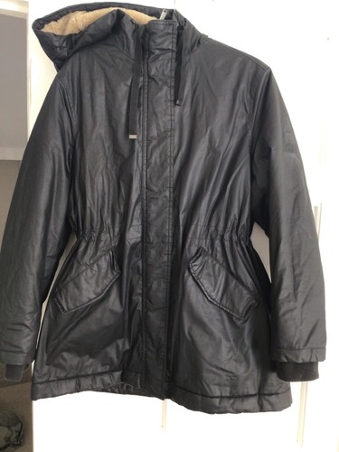 Collection waxed fur lined - m&s,