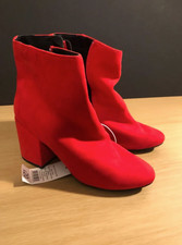Brand New Women’s Red Faux