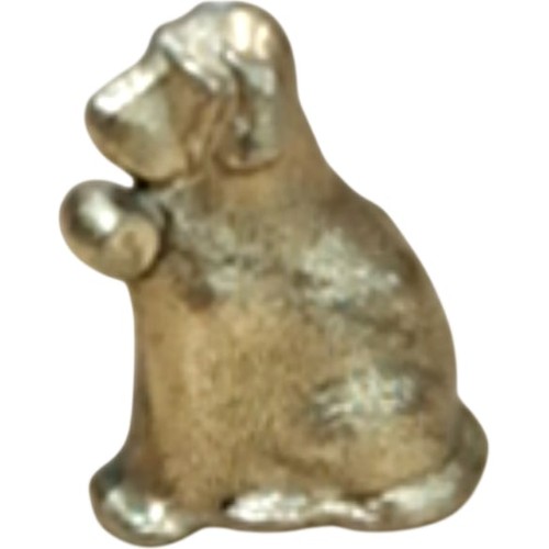 Brass bernard dog bell - brass,