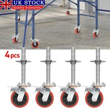 6in Adjustable Spindle Castors