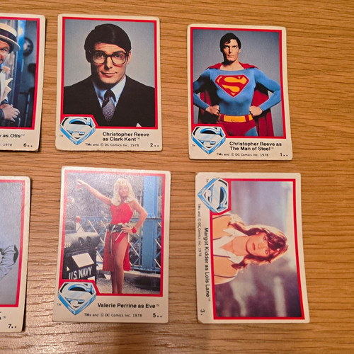 Topps superman the - the, movie