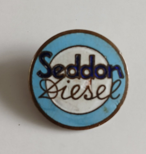 Seddon diesel vintage enamel - seddon,
