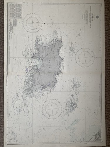 Vintage admiralty chart 3367 - vintage,