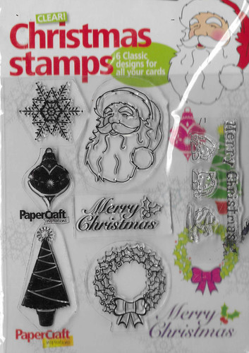 Christmas clear stamp set for - christmas,