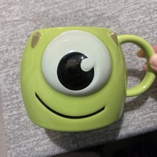 Disney Pixar Monsters Inc. Mike Wazowski Green Coffee Mug
