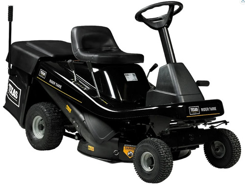Ride lawn mower 1 - on,