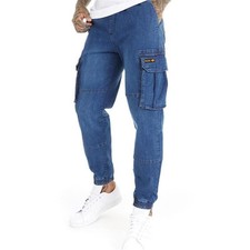 Bench Mens Cuffed Jeans