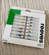 Reeves Acrylic Paint Set - 18