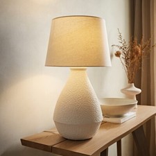 Helena Table Lamp Large Cream