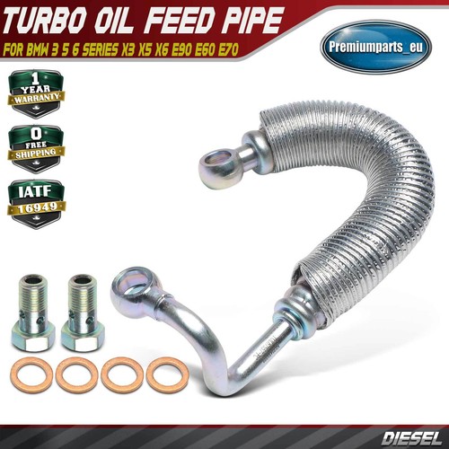 Turbo oil feed pipe for - oil, 3