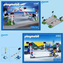 Playmobil * TRAIN LEVEL CROSSING  4306 4383 6341 * SPARE PARTS SERVICE *