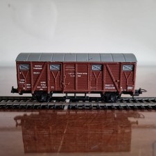 Lima 303165 BR Box Van 21 RIV Brown Freight Wagon British Rail OO Gauge