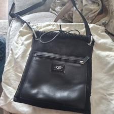 UGG Australia Crossbody Bag Black Sheepskin
