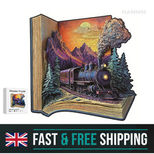 Wooden Steam Train Jigsaw