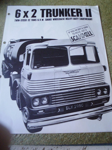 Scammell 6x2 trunker - scammell, ii
