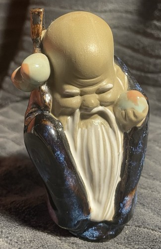 Vintage chinese ceramic mudman - vintage,