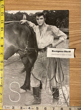 Elvis Presley With Horse In