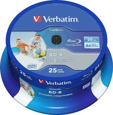 25 Verbatim Blu Ray 43811